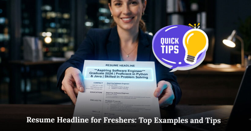 Resume-Headline-for Freshers