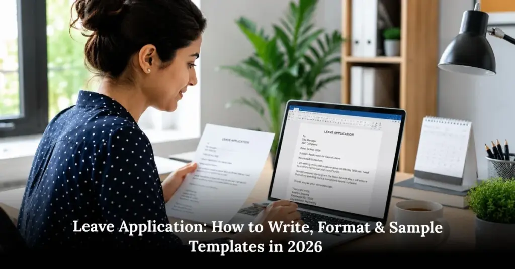 Leave Application Format: Samples & Writing Tips